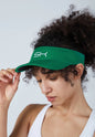 Unisex Tennis Sun Visor, tannengruen von SPORTKIND