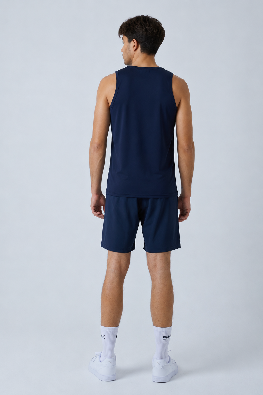 Jungen & Herren Tennis Tank Top fuer Herren & Jungen, navy blau von SPORTKIND