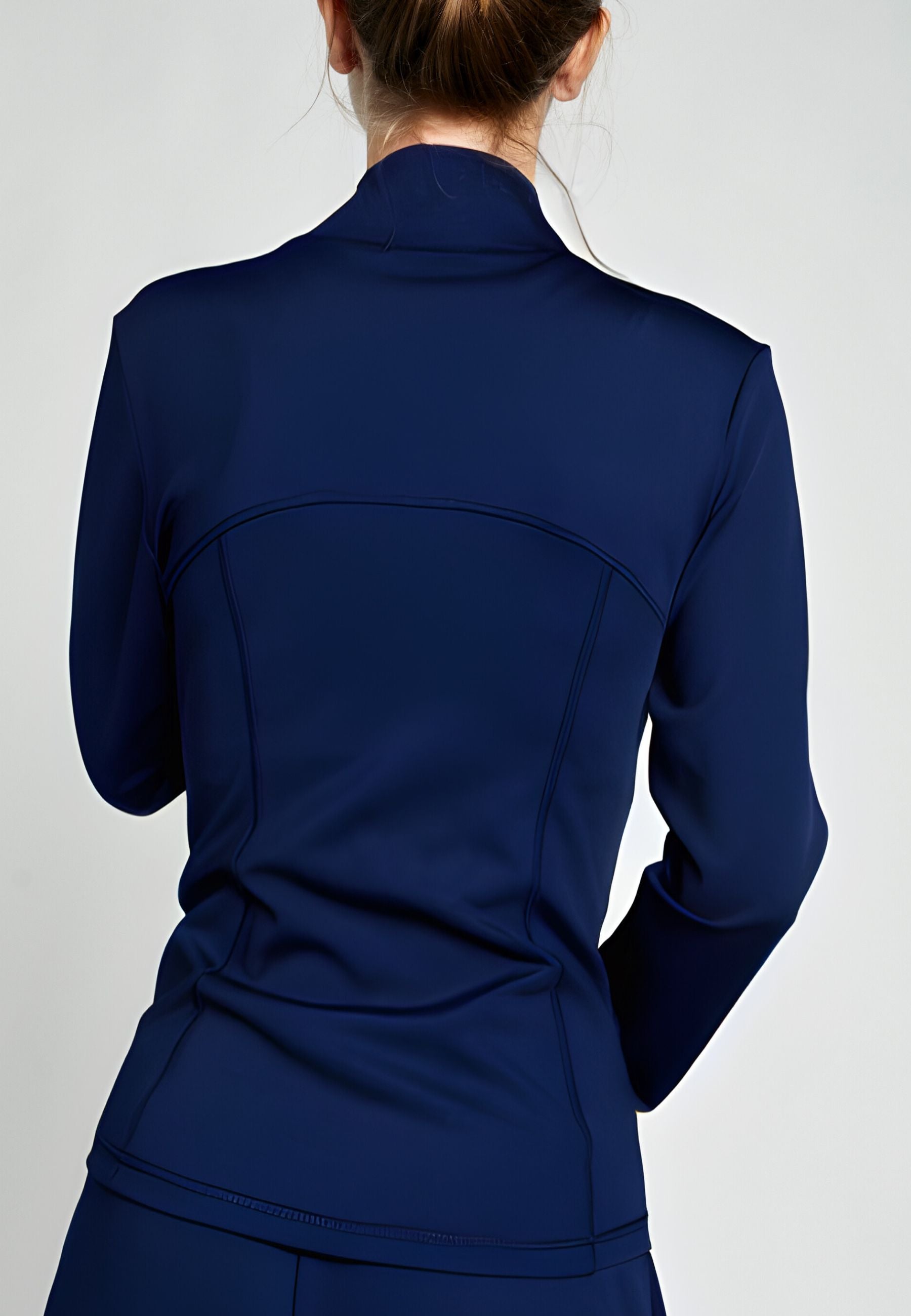 Mädchen & Damen Tennis Trainingsjacke, navy blau von SPORTKIND