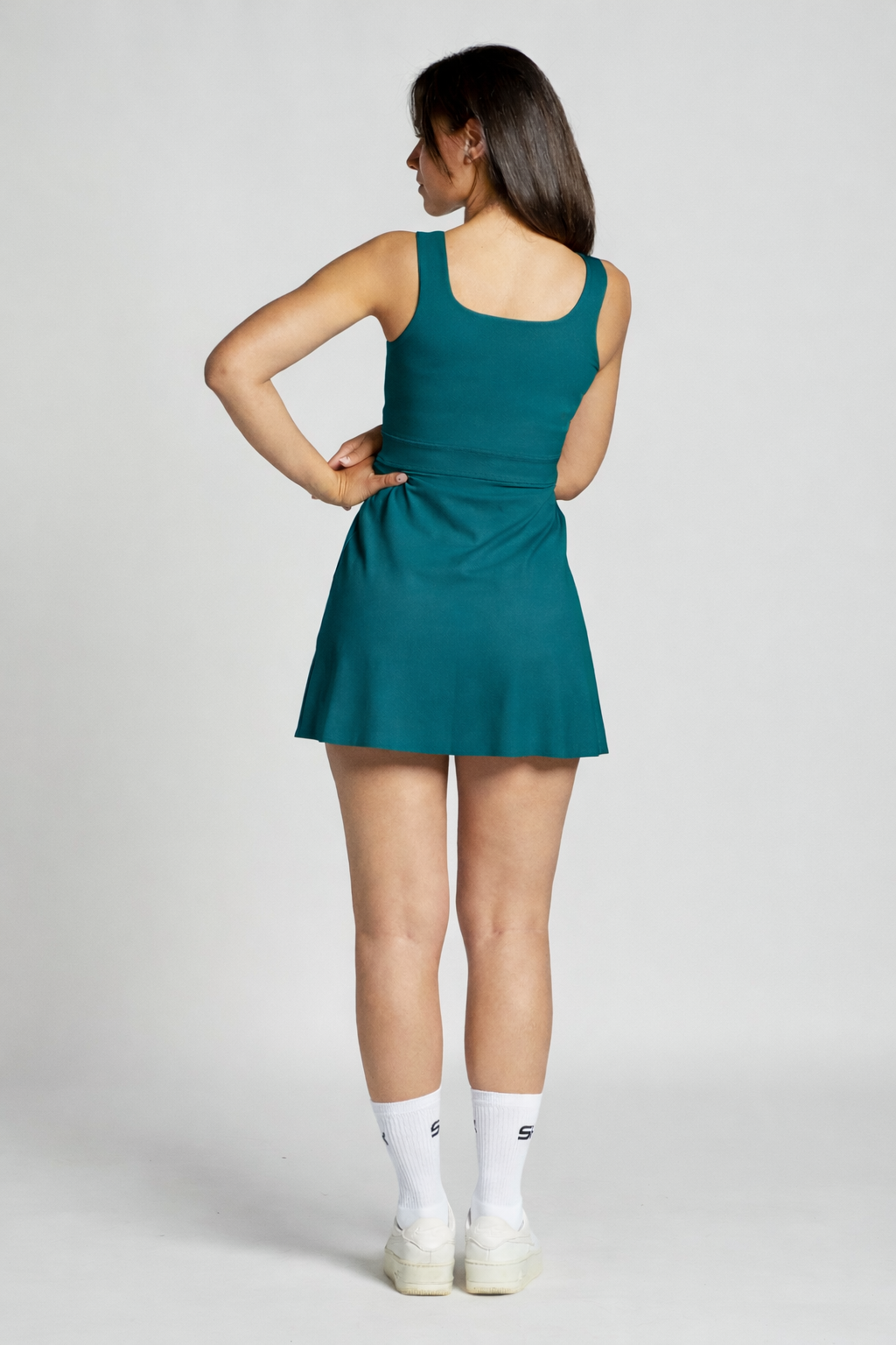 Mädchen & Damen Tenniskleid Advantage, petrol gruen von SPORTKIND
